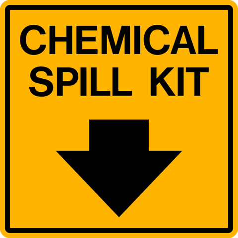 Spill Kit Signage | Western Safety Sign