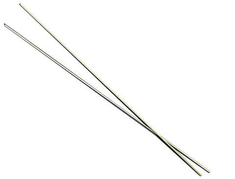 The Single Wire Stake Sign Stand is sold in pairs of Two  25" high silver steel wire stakes, designed specifically for mounting coroplast signs.