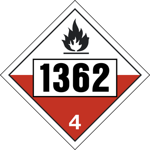 Class 4 - Spontaneous Combustible - Carbon Activated UN#1362