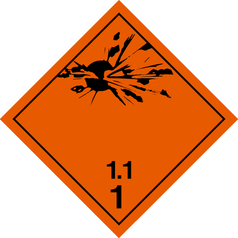Class 9 - Danger - Dangerous Goods - Miscellaneous Hazardous Materials –  Western Safety Sign