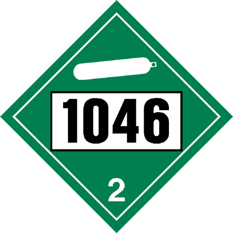 Class 2 - Non-Flammable Non-Toxic Gases - Helium UN#1046