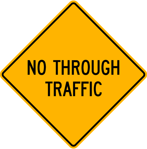 No Through Traffic