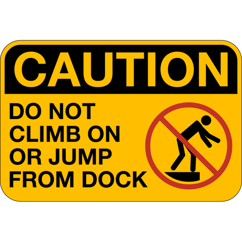 Caution - Loading Dock Safety