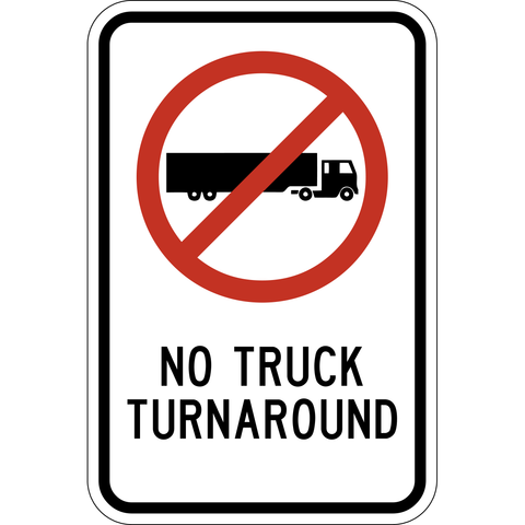 No Truck Turnaraound