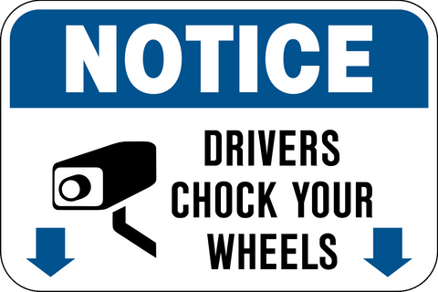 Notice - Chock Wheels