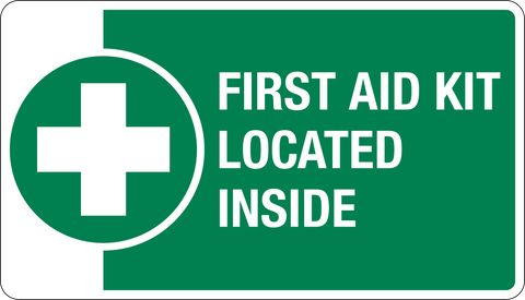 First Aid Kit Inside | Western Safety Sign