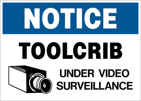 Video Surveillance Toolcrib