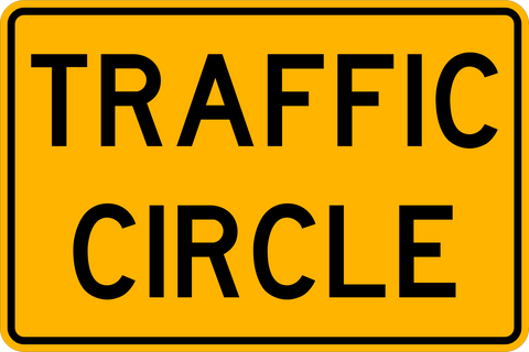 WA-15 T Traffic Circle Tab