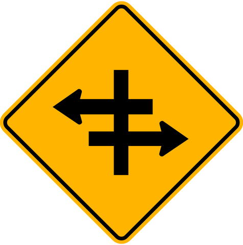 WA-34 - Divided Highway Ahead