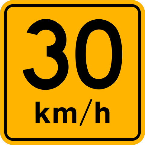 WA-7S Speed Limit KM/H