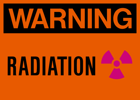 Radiation Warning Sign