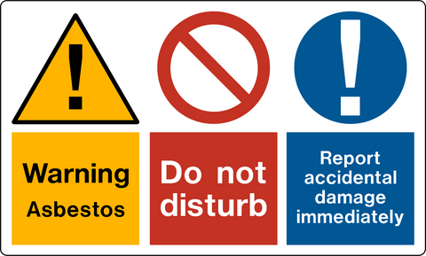 Warning - Asbestos