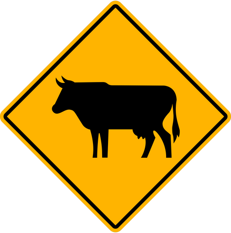 WC-15 Cow Crossing Graphic