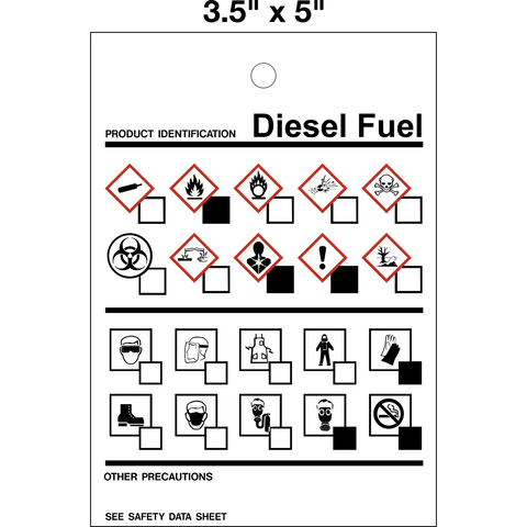Product Identifier TAG - Diesel Fuel