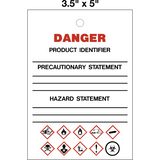 Product Identifier TAG - Danger