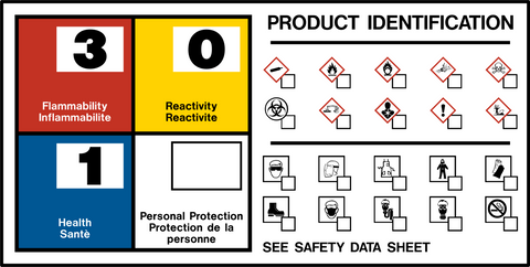 Product Identifier Label